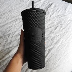Starbucks Black Matte Studded Tumbler
